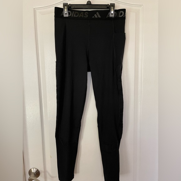 Adidas Techfit Primegreen Black Leggings - Picture 2 of 15